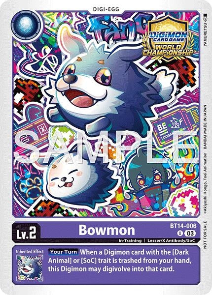 Image for Bowmon (Regionals 25-26 Season 2 Participant) - Digimon Card Game