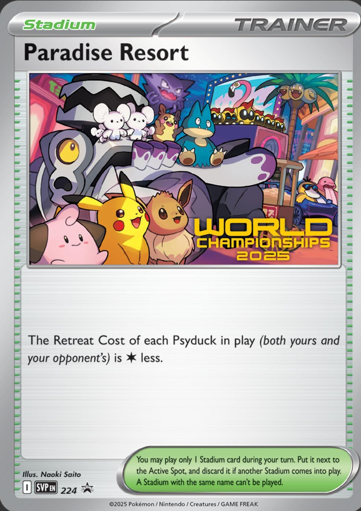 Image for Paradise Resort - 224 (World Championships 2025) - Pokemon
