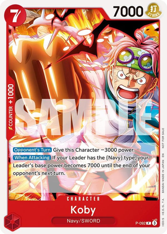 Image for Koby (OP12 Release Event) - One Piece Card Game