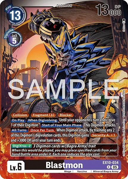 Image for Blastmon - Digimon Card Game
