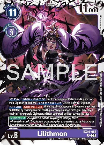 Image for Lilithmon - Digimon Card Game