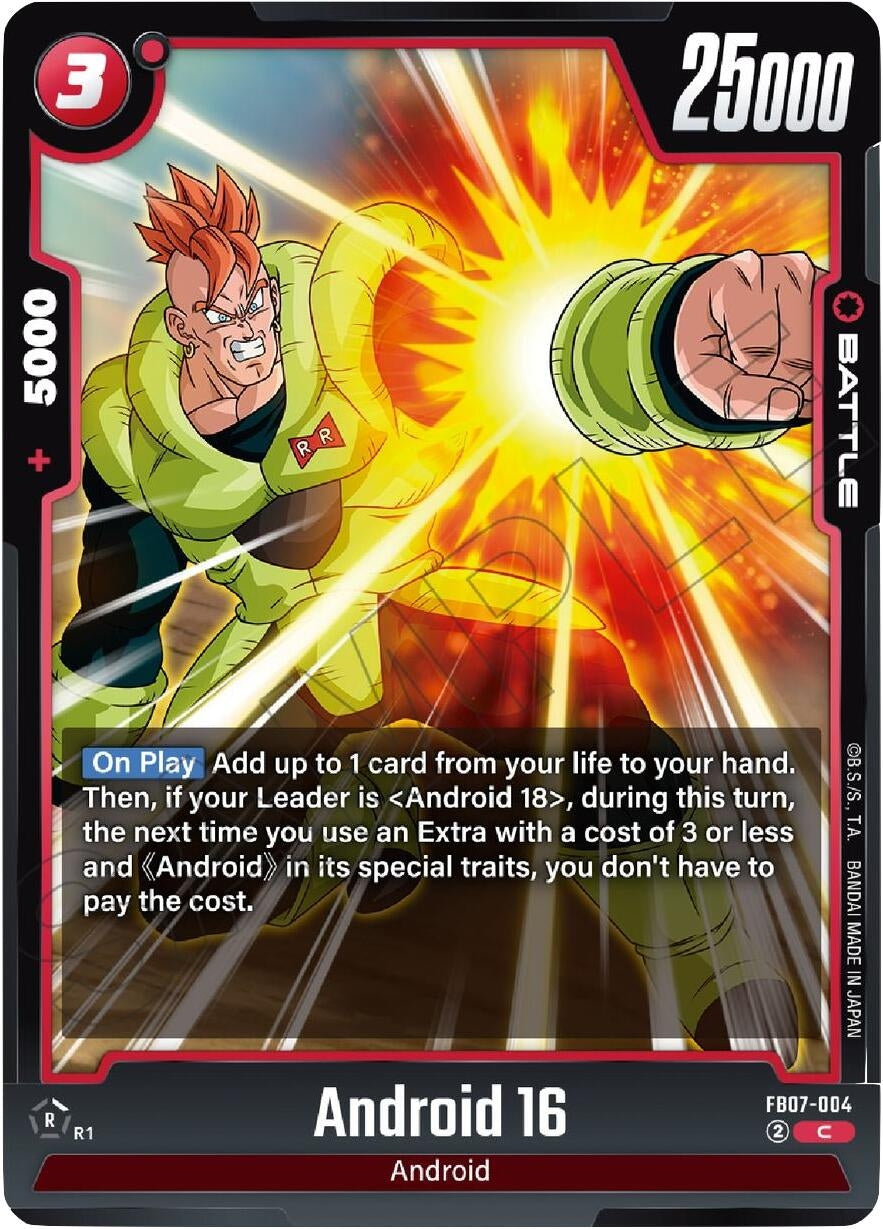 Image for Android 16 - Dragon Ball Super: Fusion World
