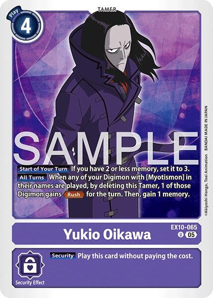 Image for Yukio Oikawa - Digimon Card Game