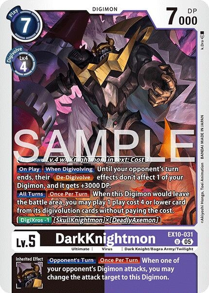 Image for DarkKnightmon - Digimon Card Game