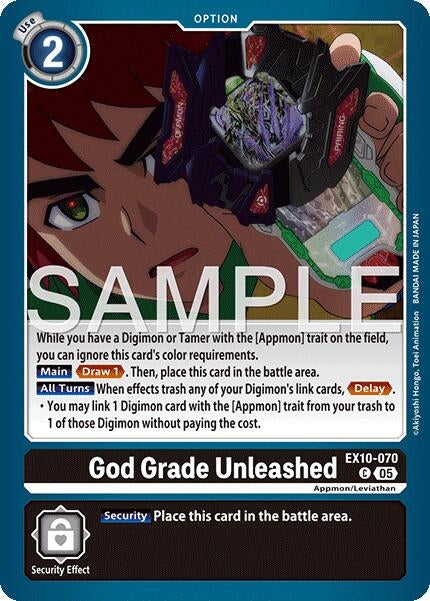 Image for God Grade Unleashed - Digimon Card Game