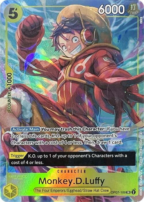 Image for Monkey.D.Luffy (Illustration Box Vol.3) - One Piece Card Game