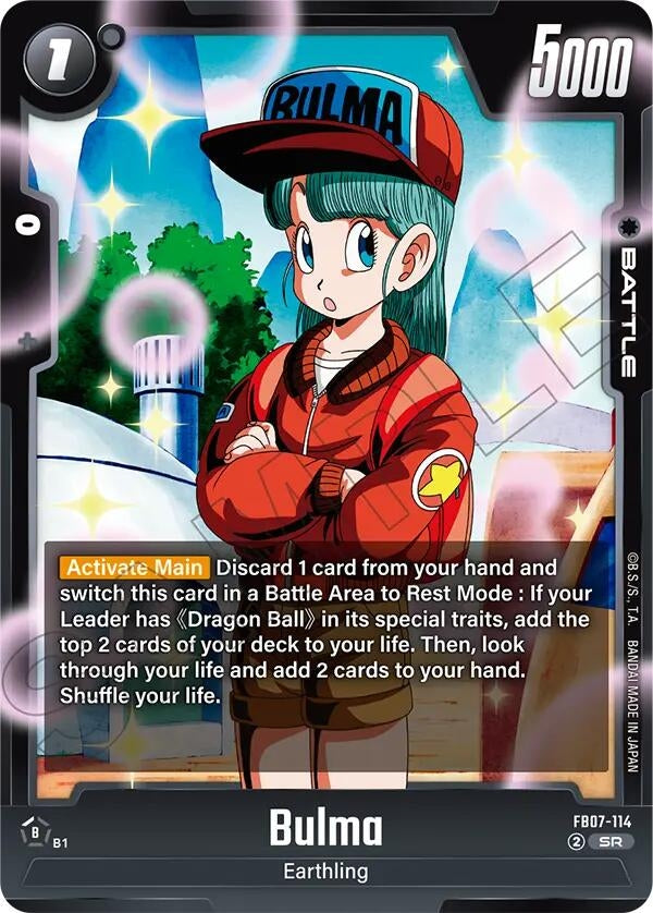 Image for Bulma - FB07-114 - Dragon Ball Super: Fusion World