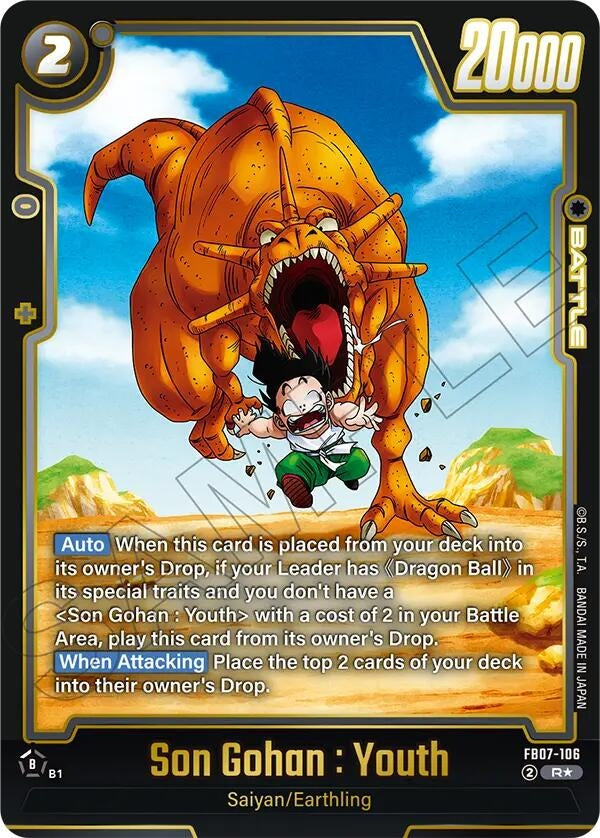 Image for Son Gohan : Youth (Alternate Art) - Dragon Ball Super: Fusion World