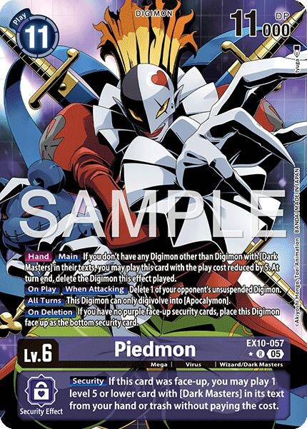 Image for Piedmon (Alternate Art) - Digimon Card Game