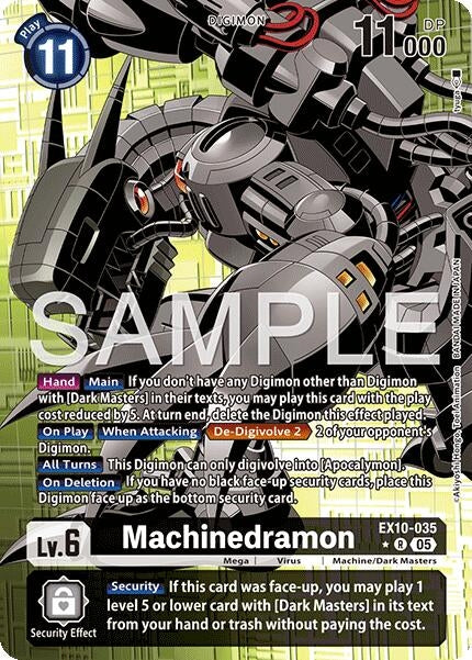 Image for Machinedramon (Alternate Art) - Digimon Card Game