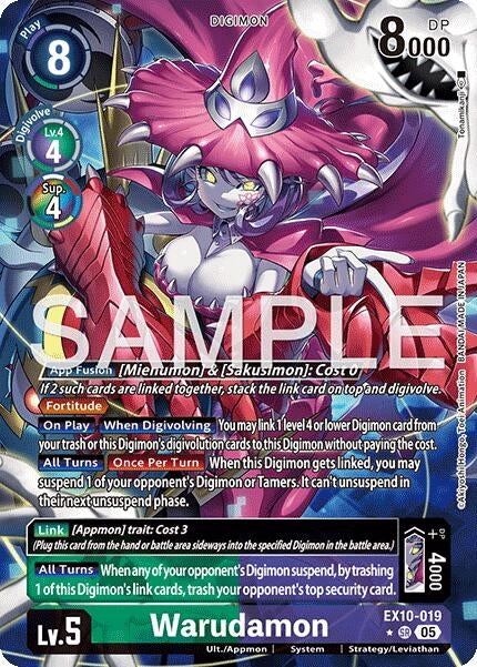 Image for Warudamon (Alternate Art) - Digimon Card Game