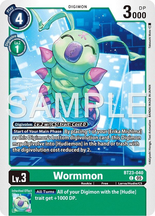 Image for Wormmon - Digimon Card Game
