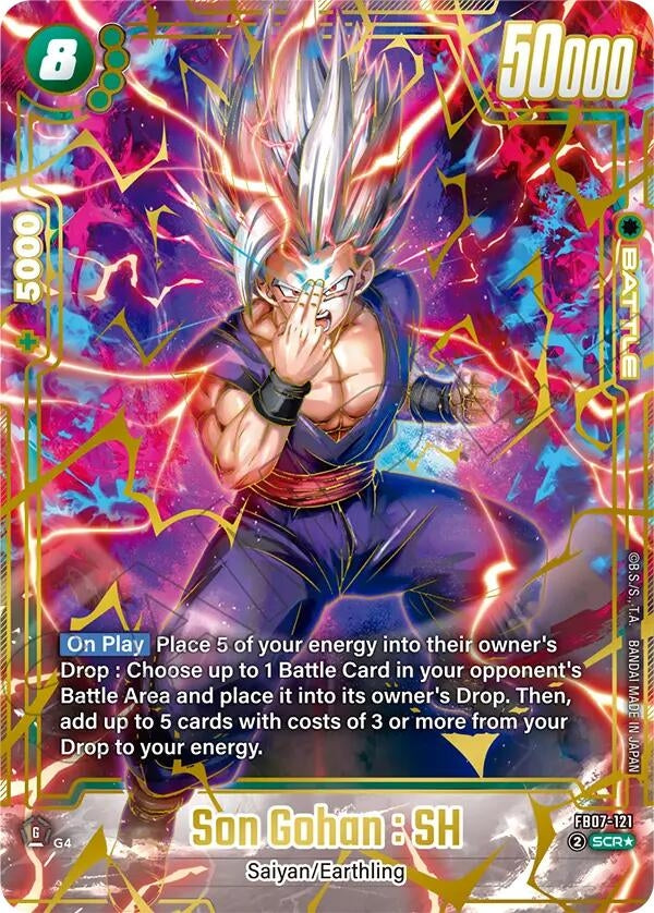 Image for Son Gohan : SH - FB07-121 (Alternate Art) - Dragon Ball Super: Fusion World