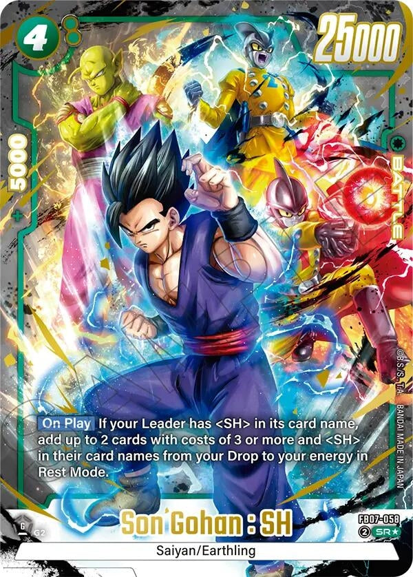 Image for Son Gohan : SH - FB07-058 (Alternate Art) - Dragon Ball Super: Fusion World
