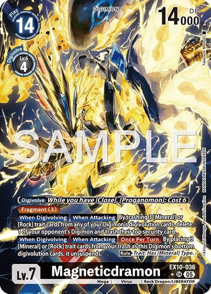 Image for Magneticdramon (Alternate Art) - Digimon Card Game