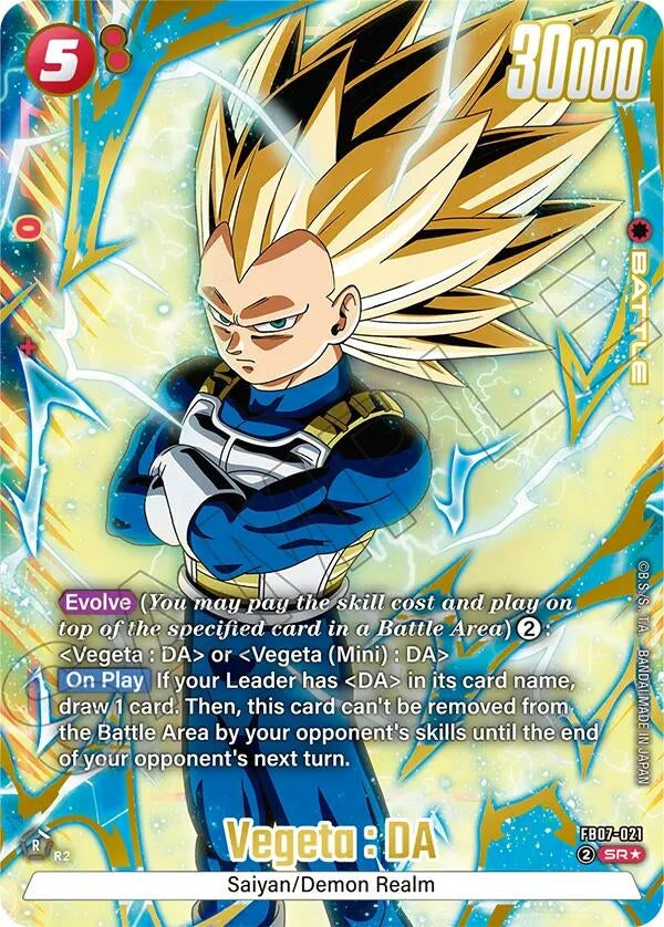 Image for Vegeta : DA - FB07-021 (Alternate Art) - Dragon Ball Super: Fusion World