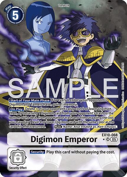 Image for Digimon Emperor (Alternate Art) - Digimon Card Game