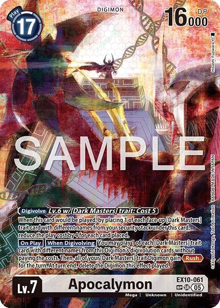 Image for Apocalymon (SP) - Digimon Card Game