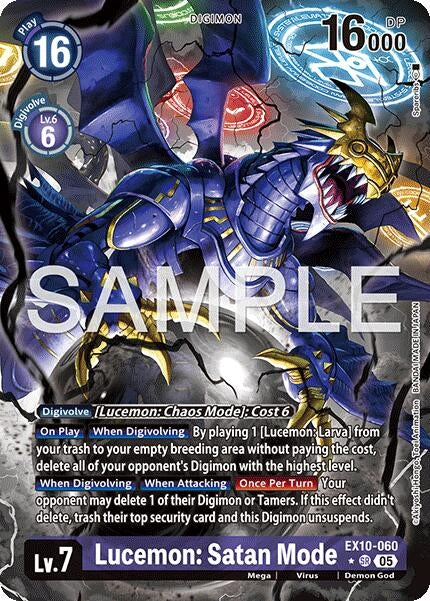 Image for Lucemon: Satan Mode (Alternate Art) - Digimon Card Game