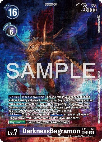 Image for DarknessBagramon (SP) - Digimon Card Game