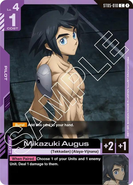 Image for Mikazuki Augus - Gundam Card Game