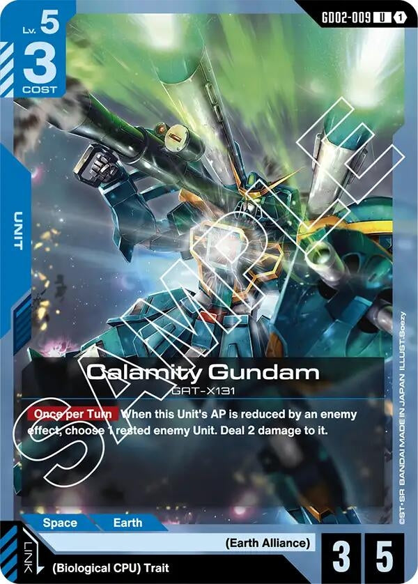 Image for Calamity Gundam - Gundam Card Game