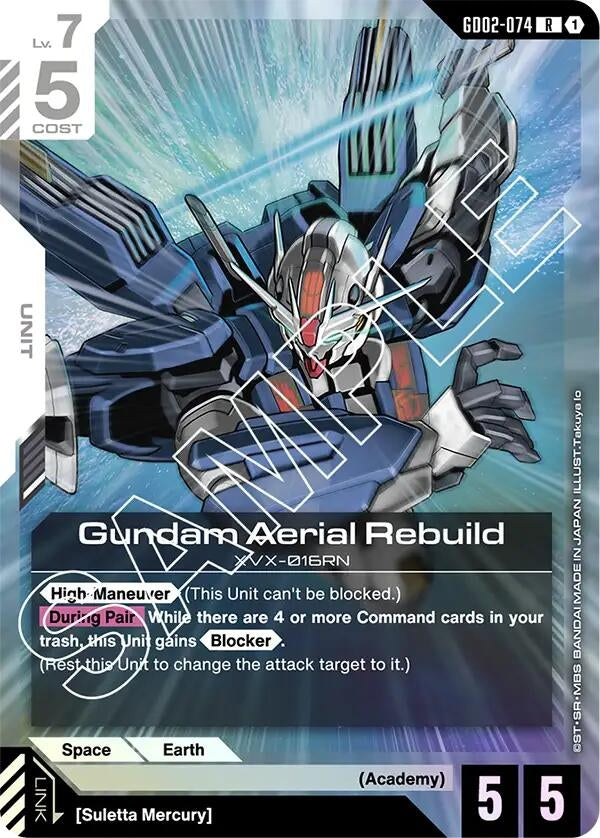 Image for Gundam Aerial Rebuild - Gundam Card Game
