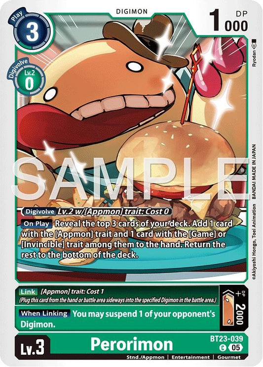 Image for Perorimon - Digimon Card Game