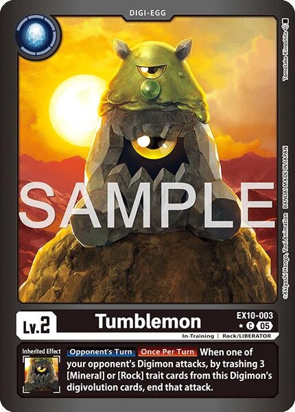 Image for Tumblemon (Limited Foil) - Digimon Card Game