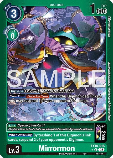 Image for Mirrormon (Limited Foil) - Digimon Card Game