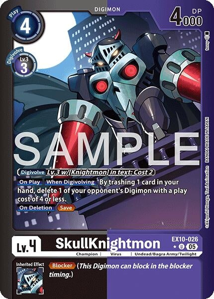 Image for SkullKnightmon (Limited Foil) - Digimon Card Game