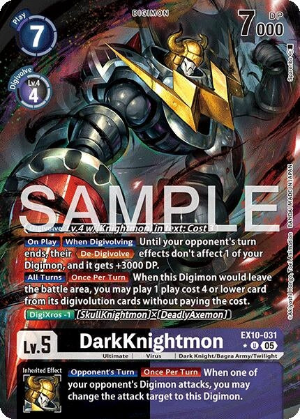 Image for DarkKnightmon (Alternate Art) - Digimon Card Game