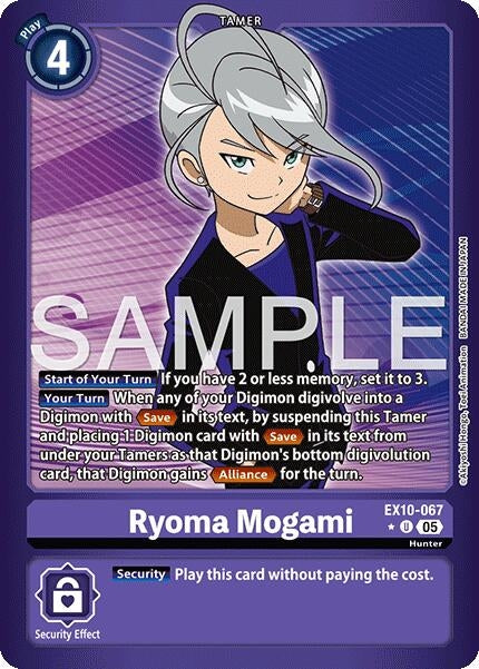 Image for Ryoma Mogami (Limited Foil) - Digimon Card Game