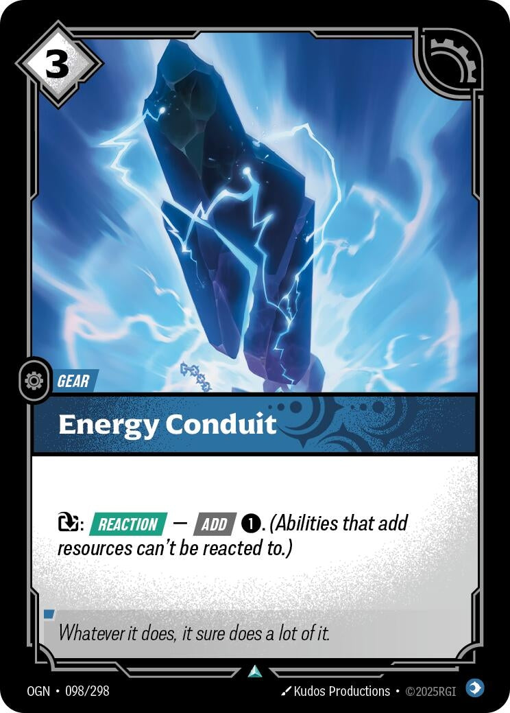 Image for Energy Conduit - Riftbound: League of Legends Trading Card Game