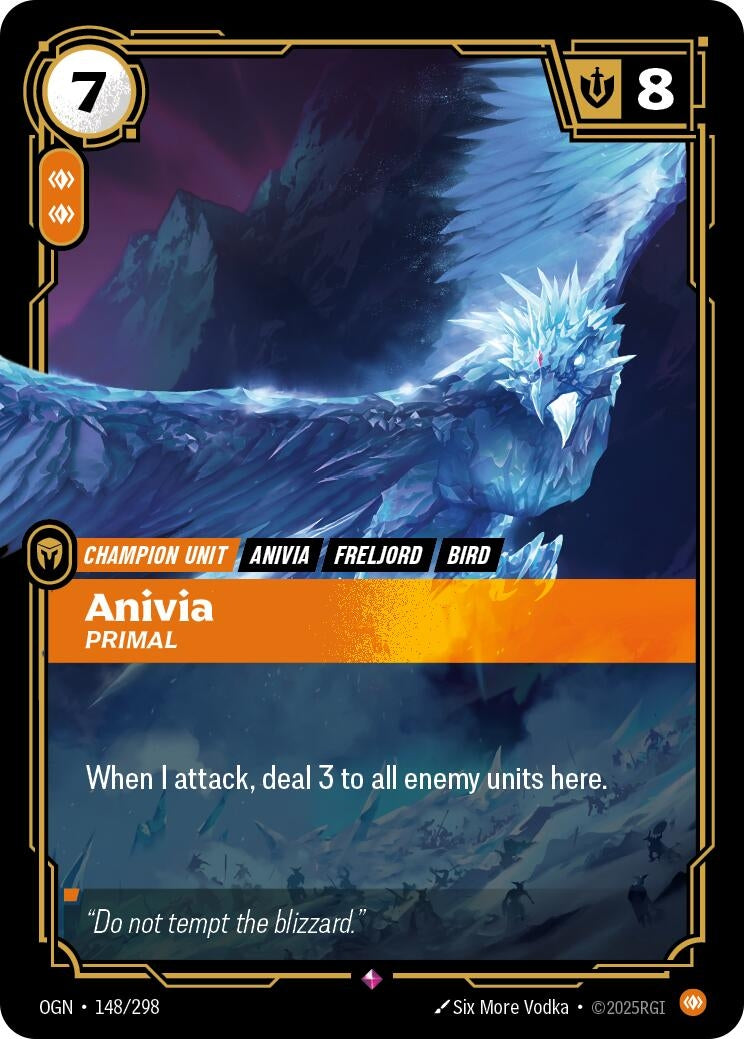 Image for Anivia, Primal - Riftbound: League of Legends Trading Card Game