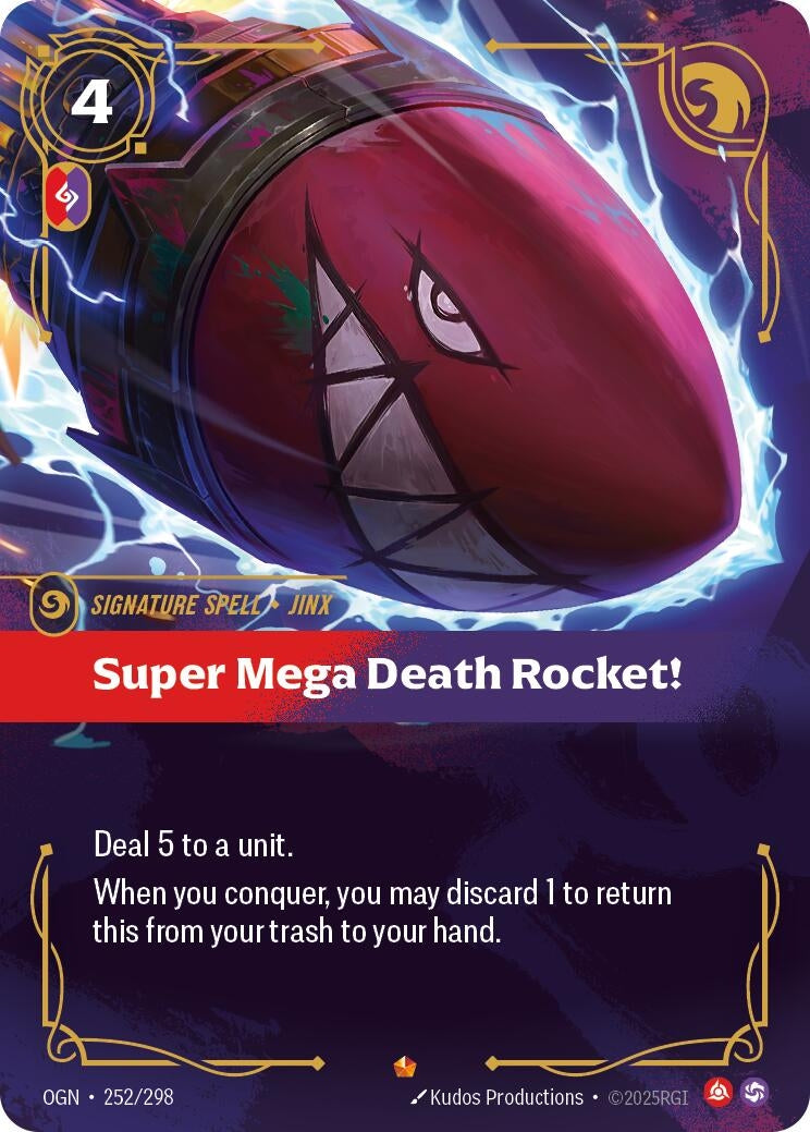 Image for Super Mega Death Rocket! - Riftbound: League of Legends Trading Card Game