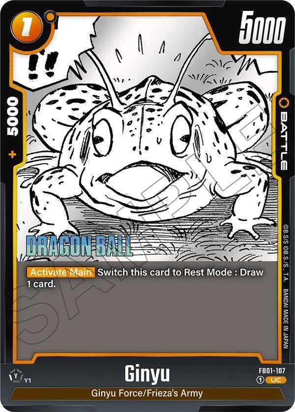 Image for Ginyu - FB01-107 - Dragon Ball Super: Fusion World