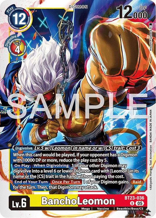 Image for BanchoLeomon - Digimon Card Game