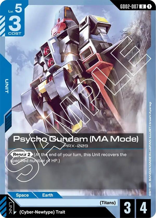 Image for Psycho Gundam (MA Mode) - Gundam Card Game