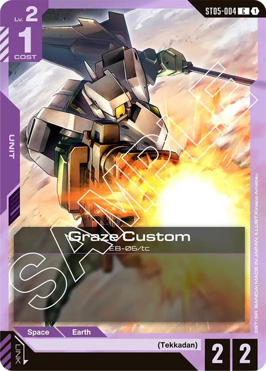 Image for Graze Custom - Gundam Card Game
