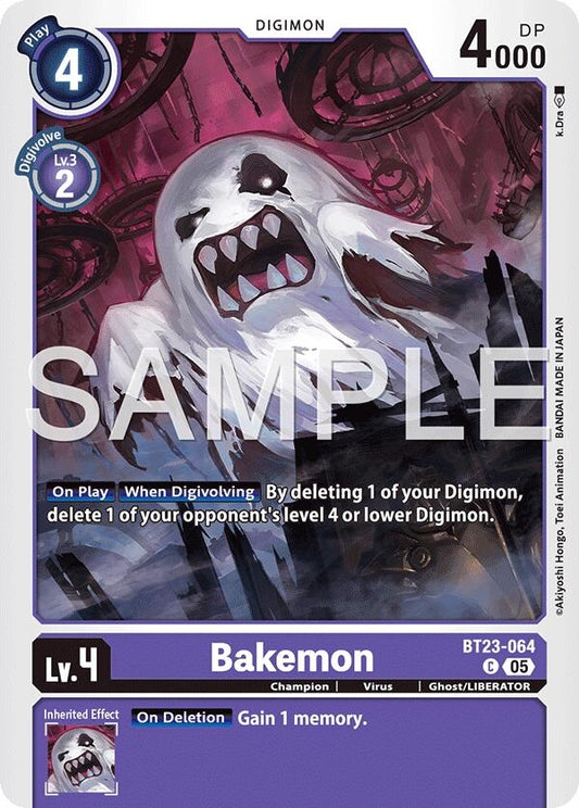 Image for Bakemon - Digimon Card Game