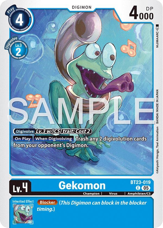 Image for Gekomon - Digimon Card Game