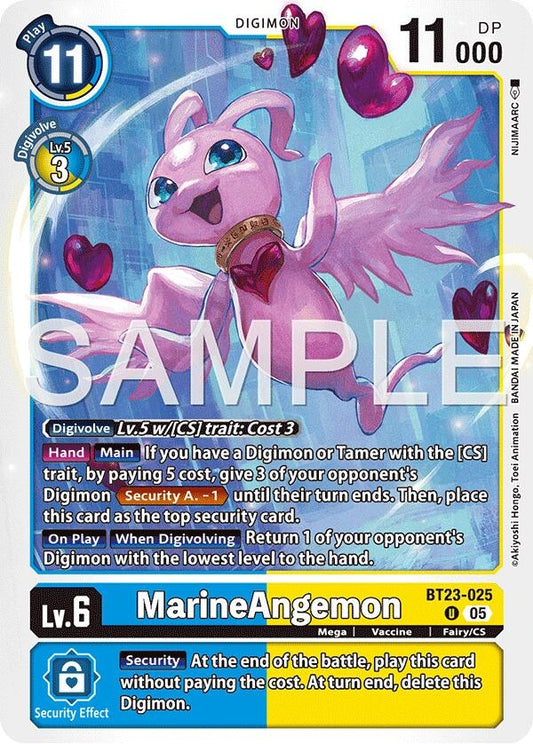 Image for Marine Angemon - Digimon Card Game