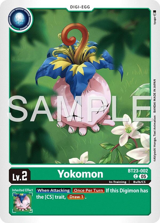 Image for Yokomon - Digimon Card Game