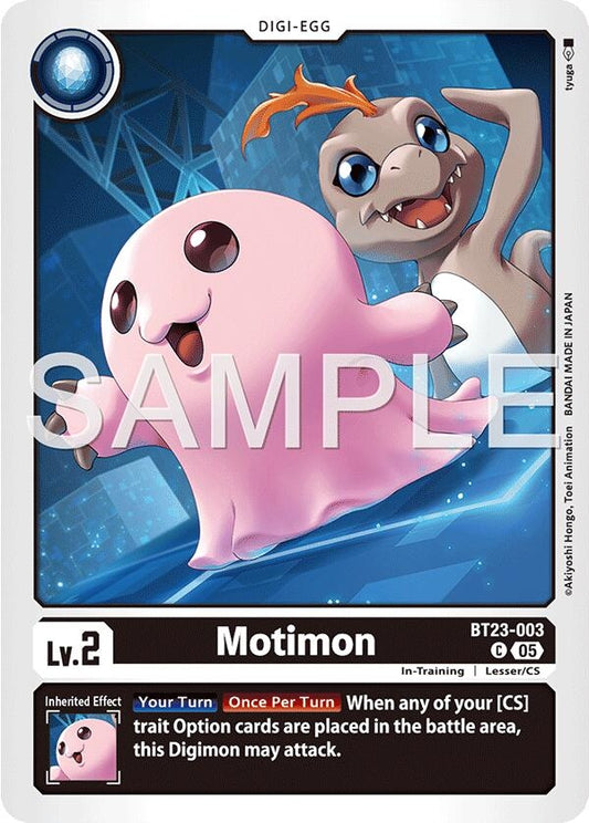 Image for Motimon - Digimon Card Game