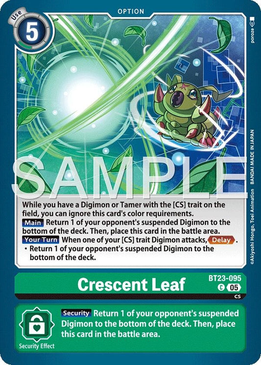 Image for Crescent Leaf - Digimon Card Game