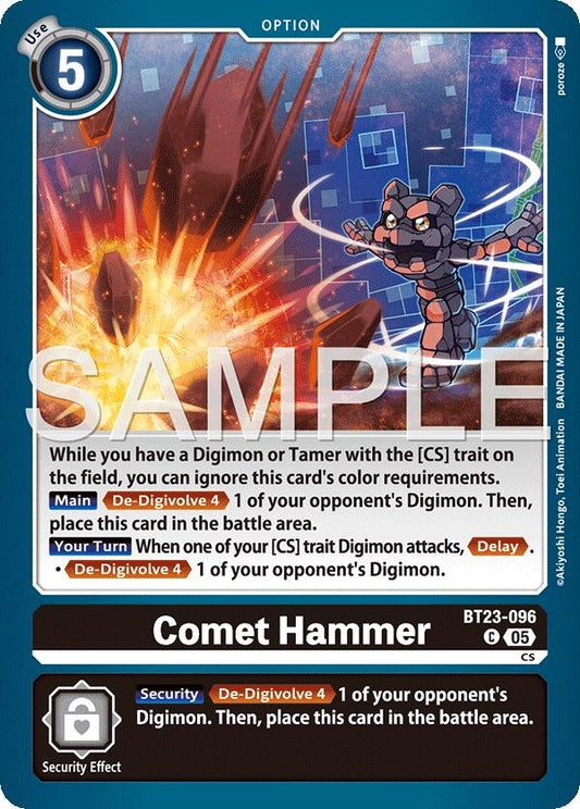 Image for Comet Hammer - Digimon Card Game