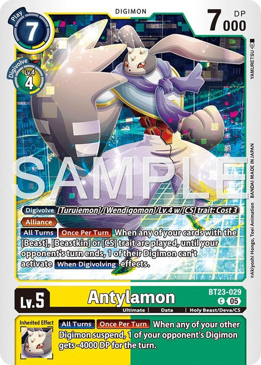 Image for Antylamon - Digimon Card Game