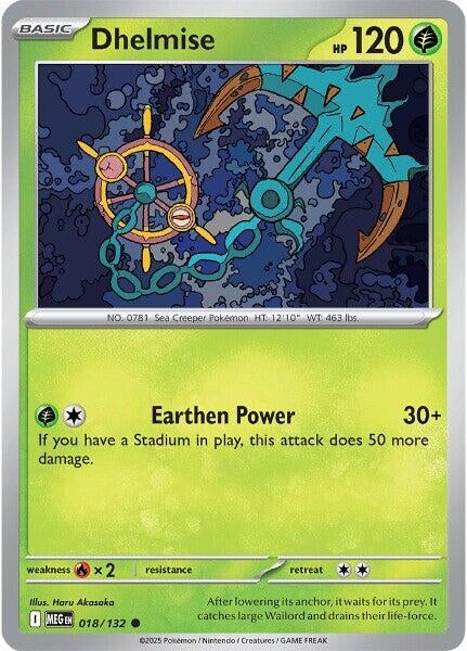 Image for Dhelmise - Pokemon
