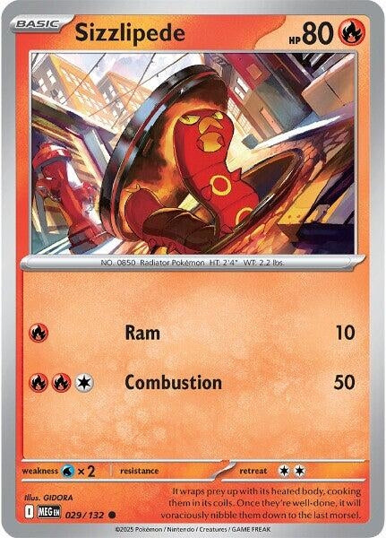 Image for Sizzlipede - Pokemon